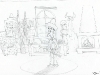 Cowboy Original Drawing